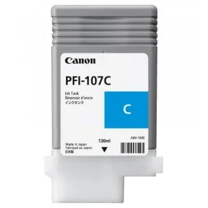 Cf6706B001Aa Cartus Cerneala Canon Pfi-107C, Cyan, Capacitate 130Ml, Pentru Canon Ipf680/685,